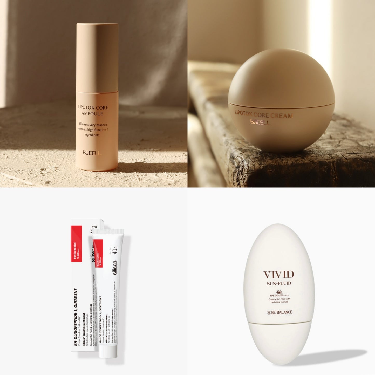 Set (Serum, Two Creams & Sunscreen)